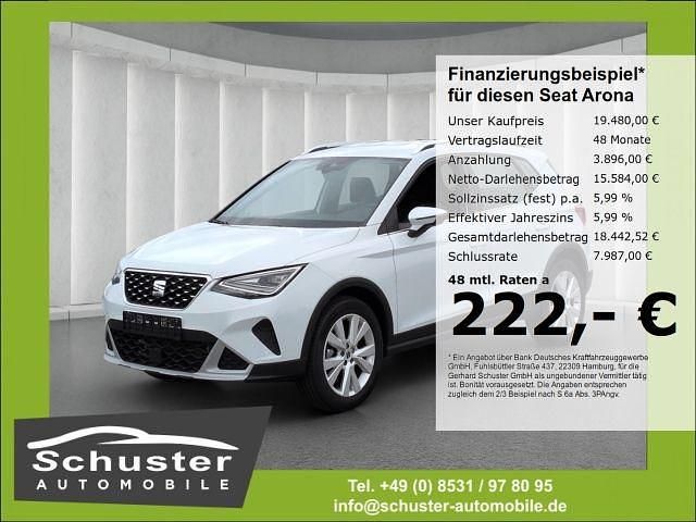 Weiss Gebraucht 2022 Seat Arona Xperience SUV | 19.480 € (Guter Preis) - Bild 1/4
