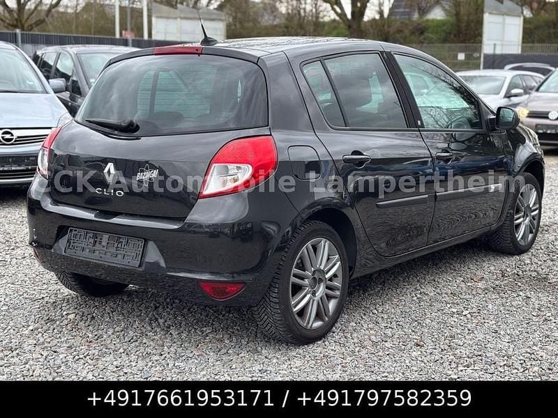 Gebraucht Renault Clio III Night&Day 75 PS (55 kW) 2011 Schwarz Limousine