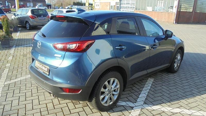 Gebraucht Mazda CX-3 Exclusive-Line 120 PS (88 kW) 2017 Blau SUV