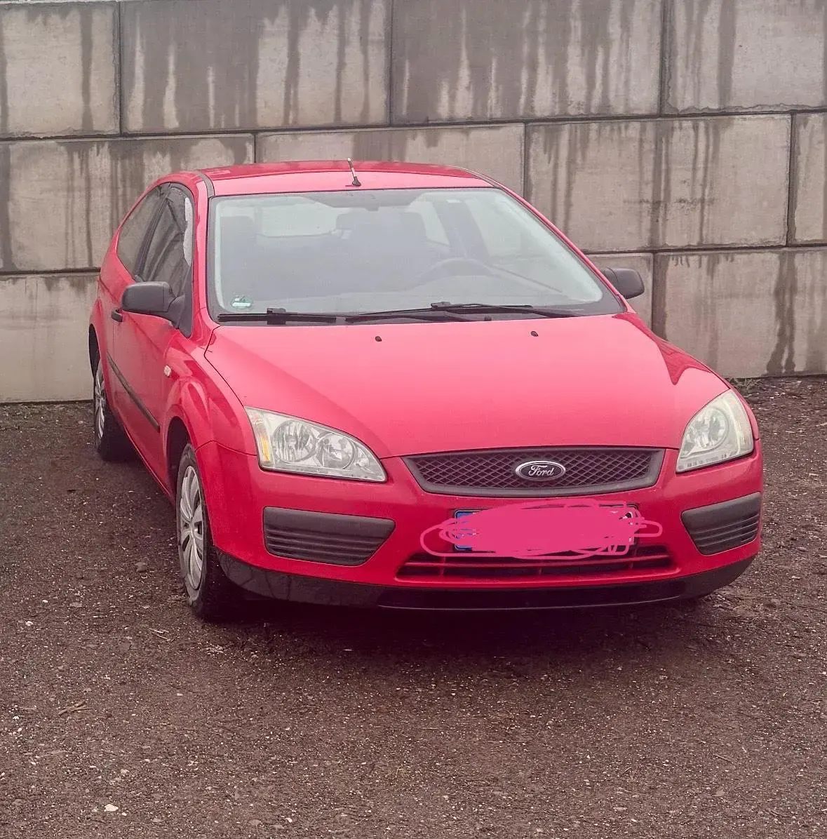 Usata Ford Focus 110 CV (80 kW) 2005 Rosso Coupé