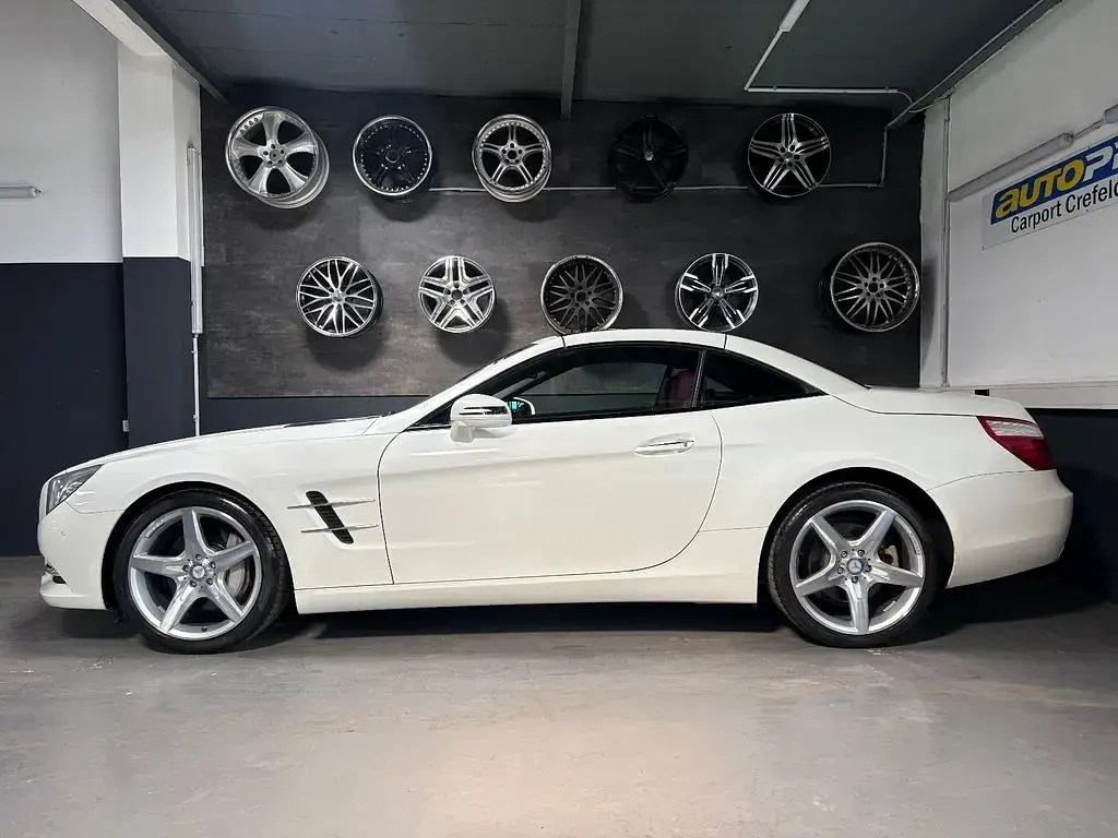 Gebraucht Mercedes SL350 AMG 306 PS (225 kW) 2013 Weiß Cabrio