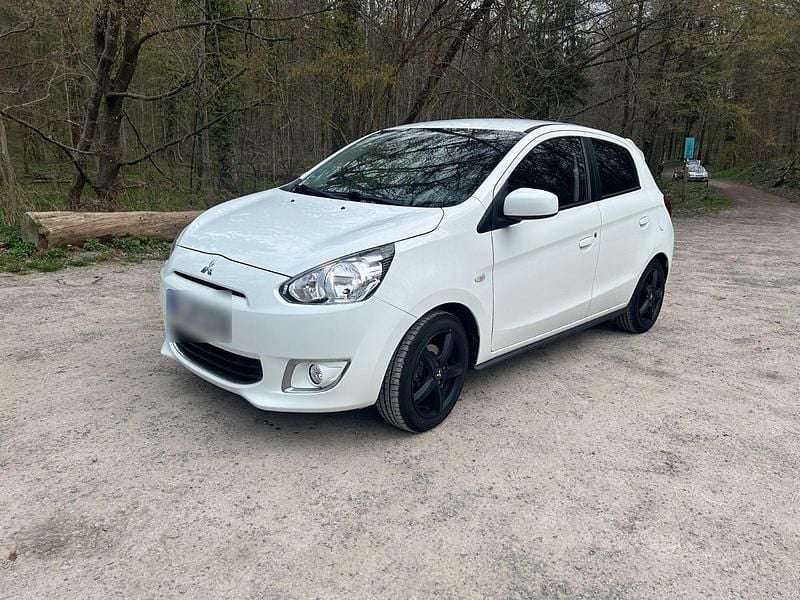 Second-hand Mitsubishi Space Star 80 CP (58 kW) 2015 Alb Hatchback