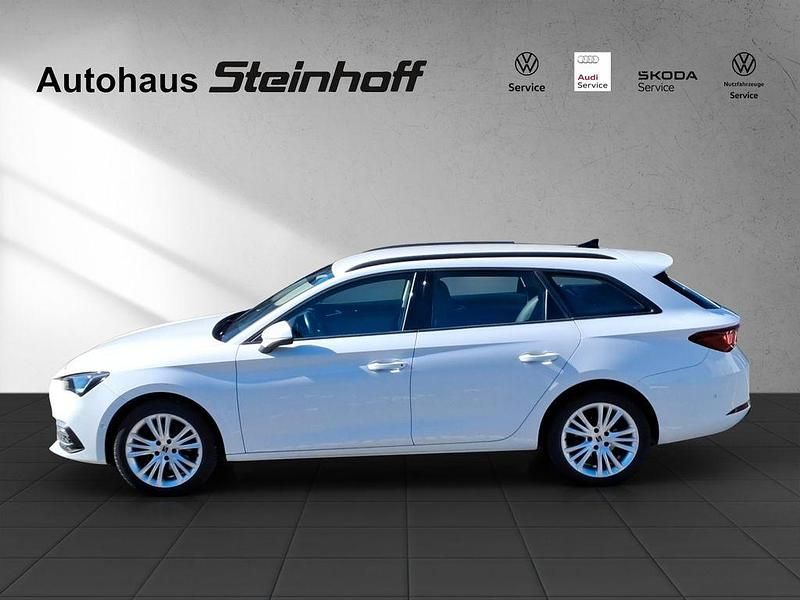 Gebraucht Seat Leon ST Style 116 PS (85 kW) 2021 Weiß Kombi