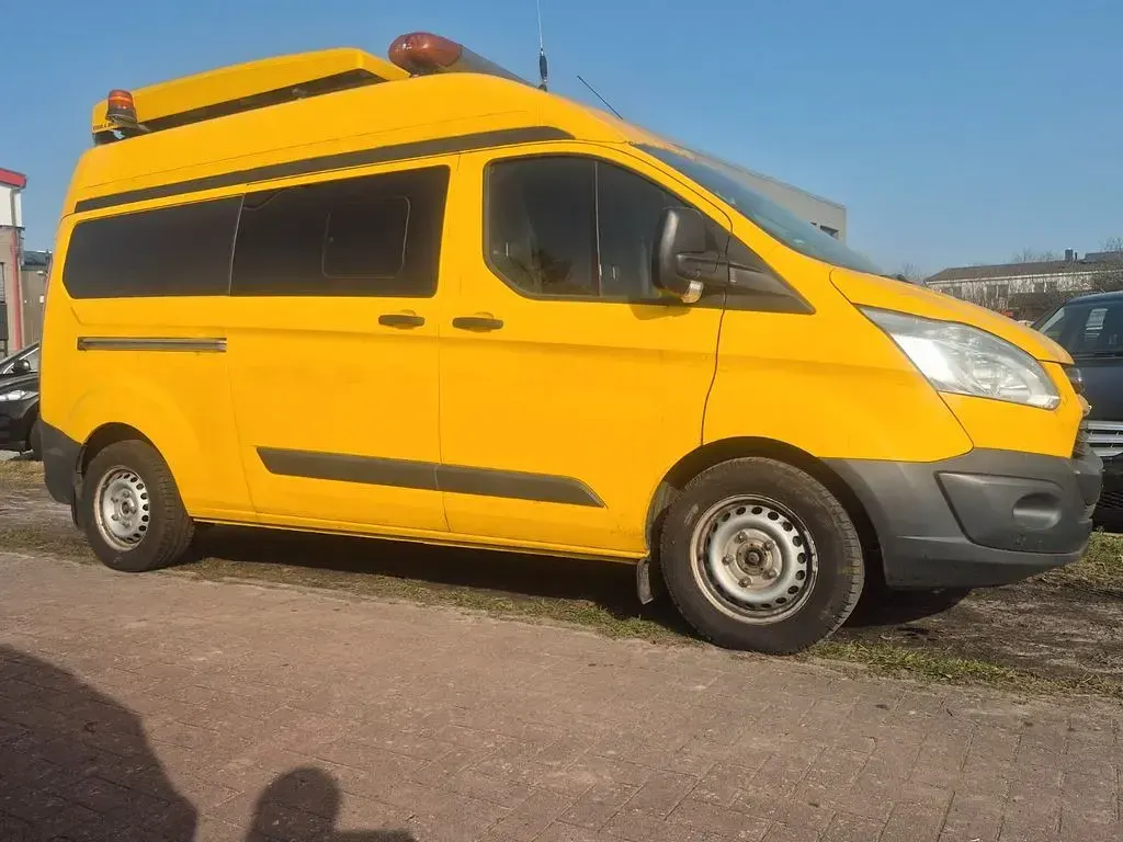 Gebraucht Ford Transit Custom Trend 200 PS (147 kW) 2018 Gelb Van / Kleinbus