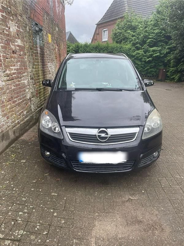 Schwarz Gebraucht 2007 Opel Zafira Van / Kleinbus | 2.000 € (Superpreis) - Bild 1/4