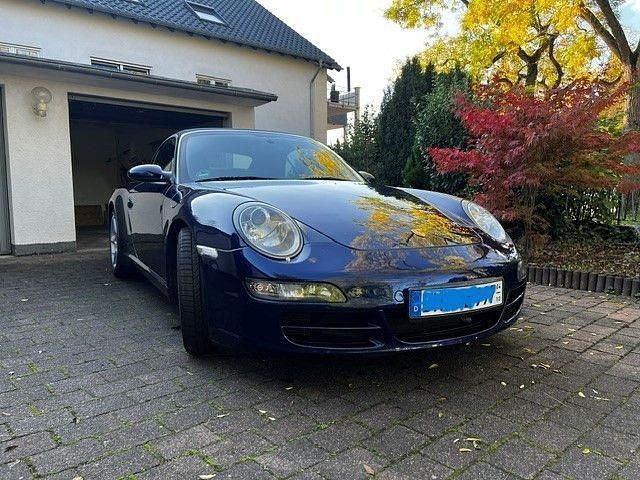 Blau Gebraucht 2004 Porsche 997 Cabrio | 47.911 € (Teuer) - Bild 1/4