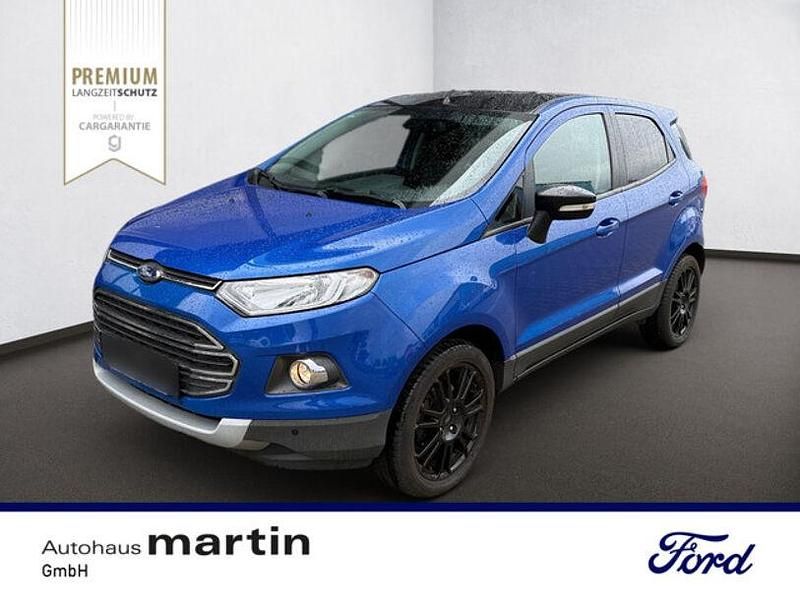 Blau Gebraucht 2017 Ford Ecosport Titanium SUV | 10.990 € (Fairer Preis) - Bild 1/1