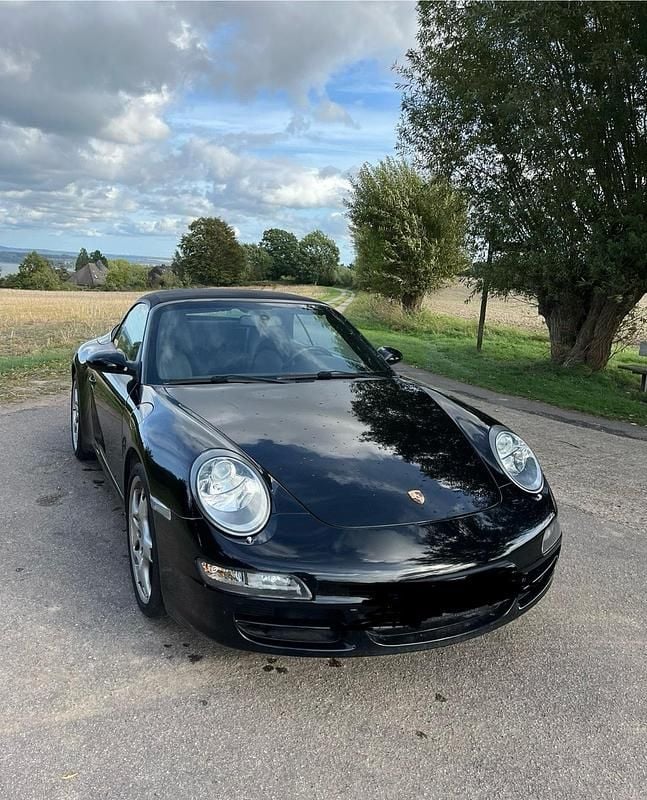 Schwarz Gebraucht 2008 Porsche 911 Carrera Cabrio | 51.500 € (Guter Preis) - Bild 1/4