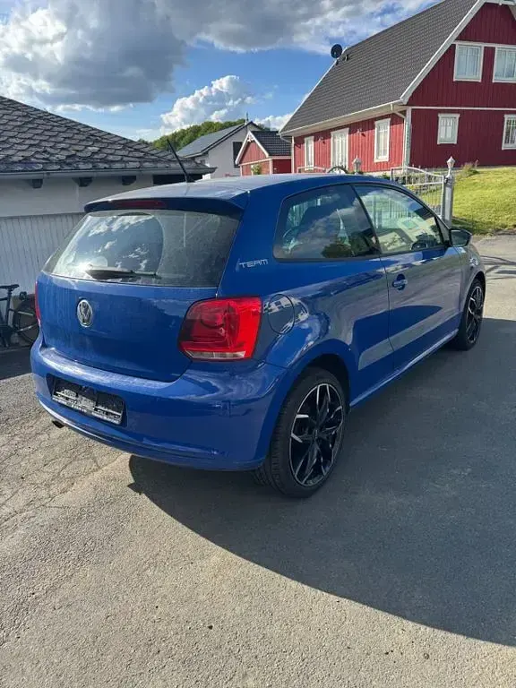 Brugt VW Polo 84 HK (61 kW) 2010 Blå Hatchback