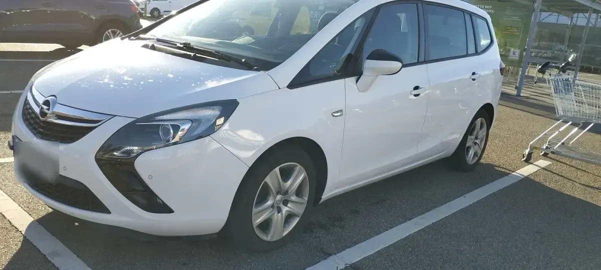 Gebraucht Opel Zafira 136 PS (100 kW) 2014 Weiß Van / Kleinbus