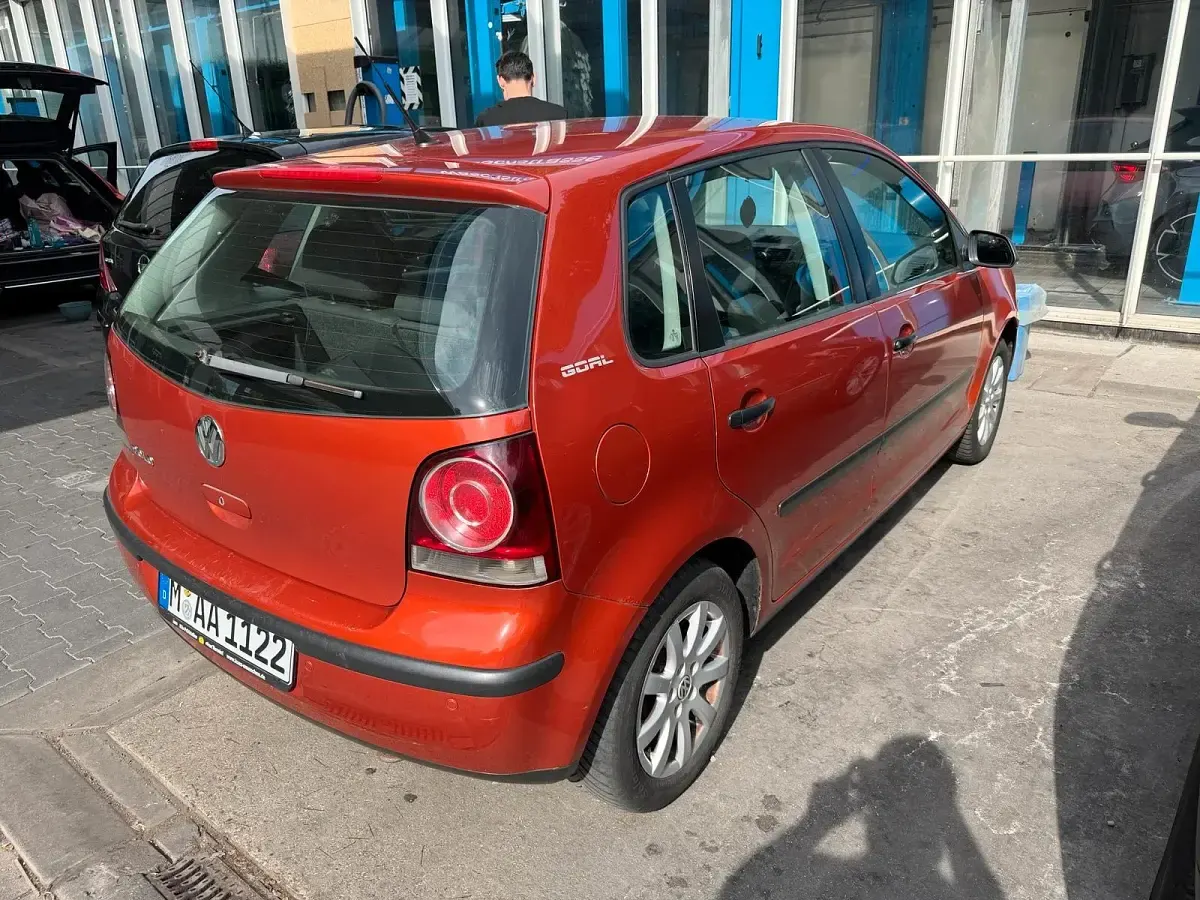Gebraucht VW Polo Goal 65 PS (47 kW) 2006 Orange Kleinwagen