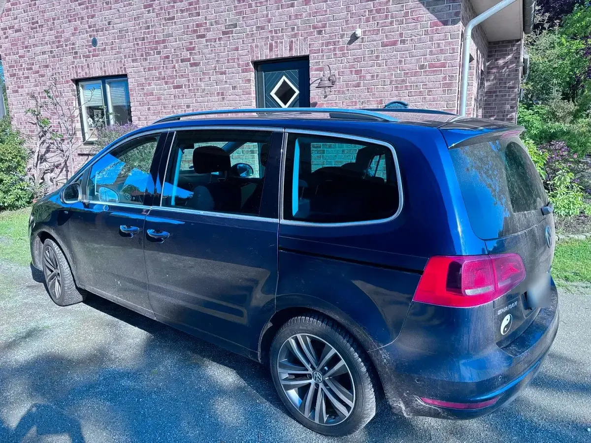 Gebraucht VW Sharan 150 PS (110 kW) 2015 Blau Van / Kleinbus