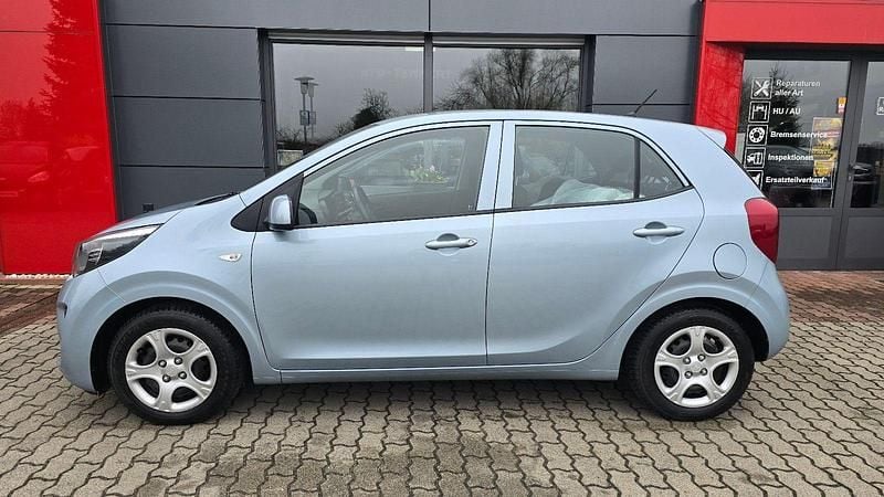 Gebraucht Kia Picanto Edition 7 84 PS (61 kW) 2019 Blau Kleinwagen