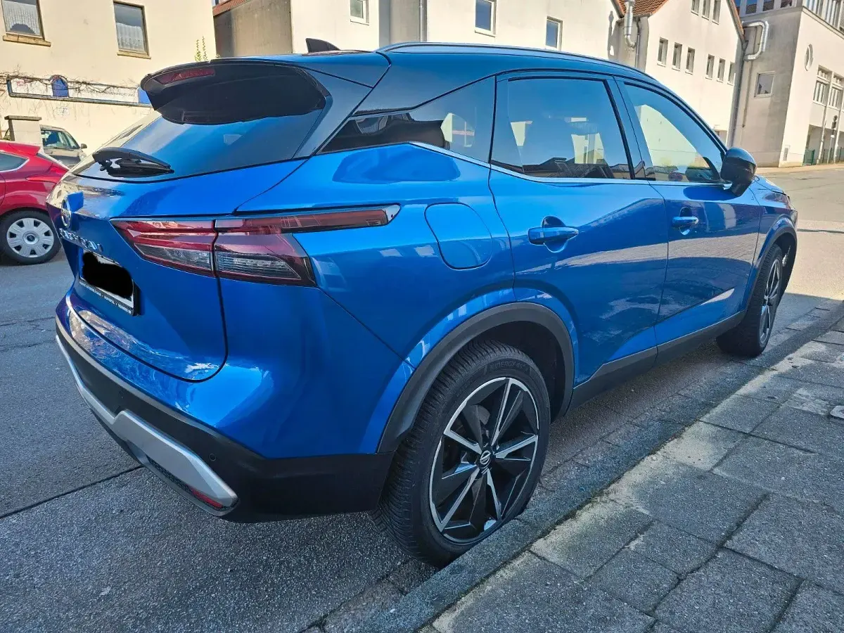 Gebraucht Nissan Qashqai Tekna 158 PS (116 kW) 2022 Blau SUV