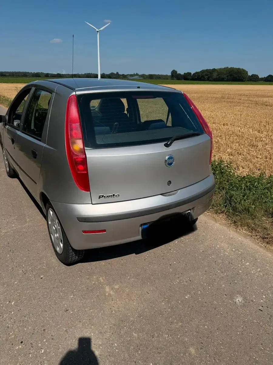 Gebraucht Fiat Punto 60 PS (44 kW) 2004 Silber Kleinwagen