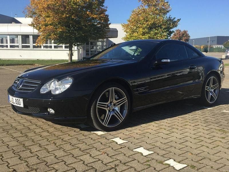 Gebraucht Mercedes SL600 500 PS (367 kW) 2003 Schwarz Cabrio