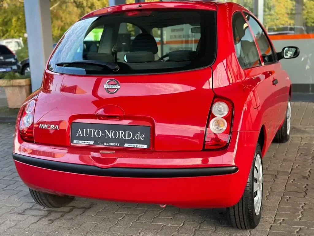 Gebraucht Nissan Micra Visia 65 PS (47 kW) 2006 Rot Kleinwagen