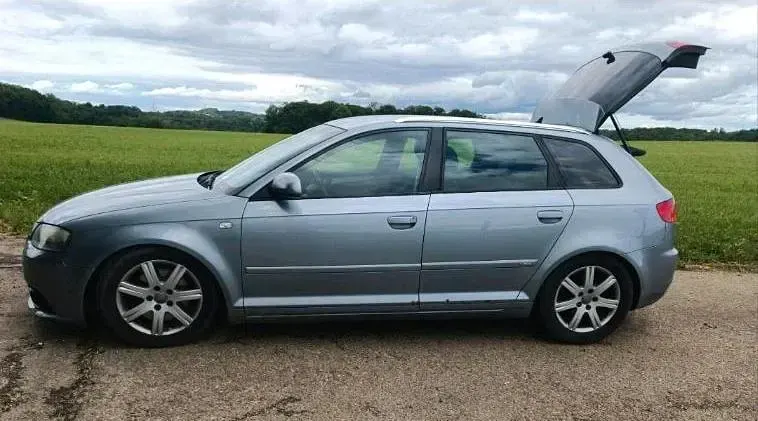 Gebraucht Audi A3 Sportback S-Line 170 PS (125 kW) 2007 Silber Kleinwagen