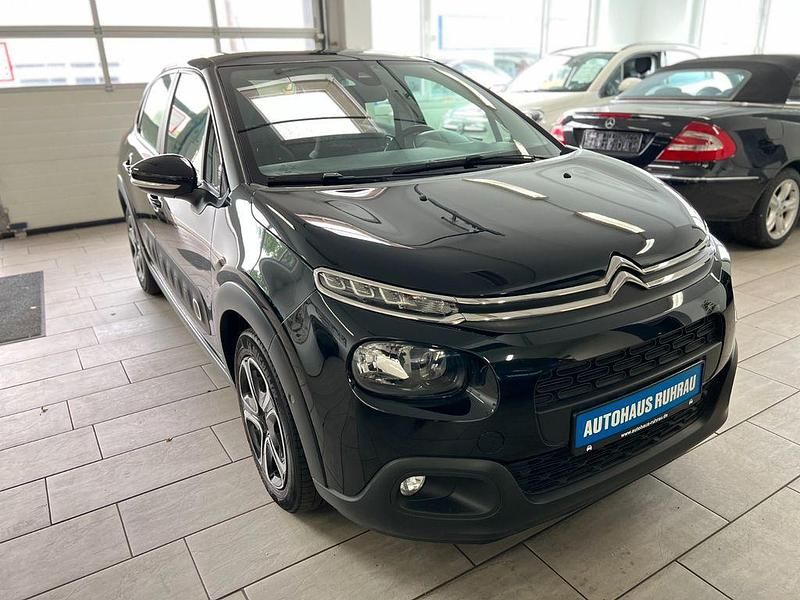 Gebraucht Citroën C3 Feel 110 PS (80 kW) 2019 Lackierung schwarz perla nera Kleinwagen