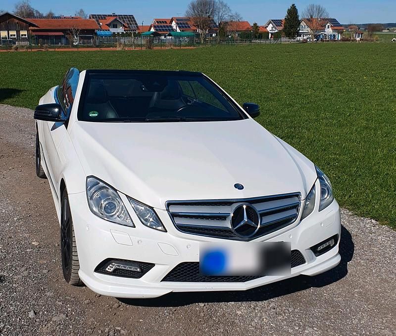Gebraucht Mercedes E350 231 PS (169 kW) 2010 Weiß Cabrio