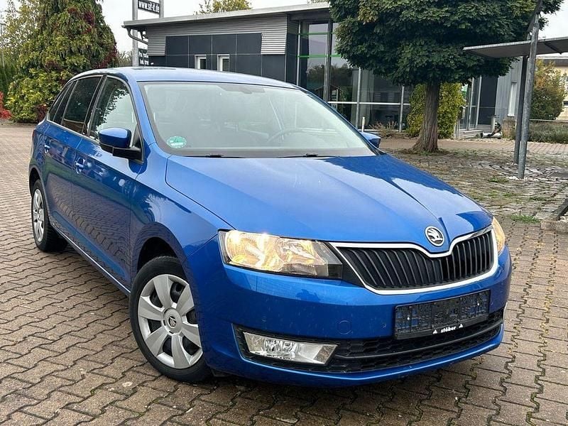 Blau Gebraucht 2017 Skoda Rapid Ambition Limousine | 7.499 € (Fairer Preis) - Bild 1/4
