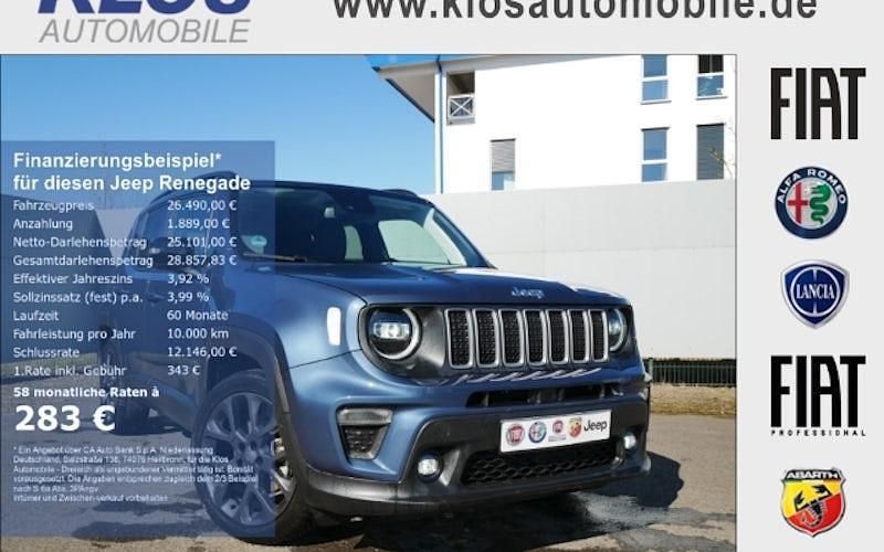 Blau Gebraucht 2024 Jeep Renegade SUV | 26.490 € (Fairer Preis) - Bild 1/4