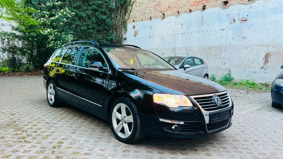 Gebraucht VW Passat 140 PS (102 kW) 2008 Schwarz Kombi
