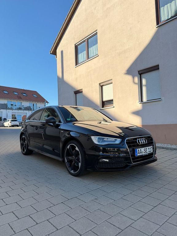 Gebraucht Audi A3 S-Line 122 PS (89 kW) 2014 Schwarz Kleinwagen