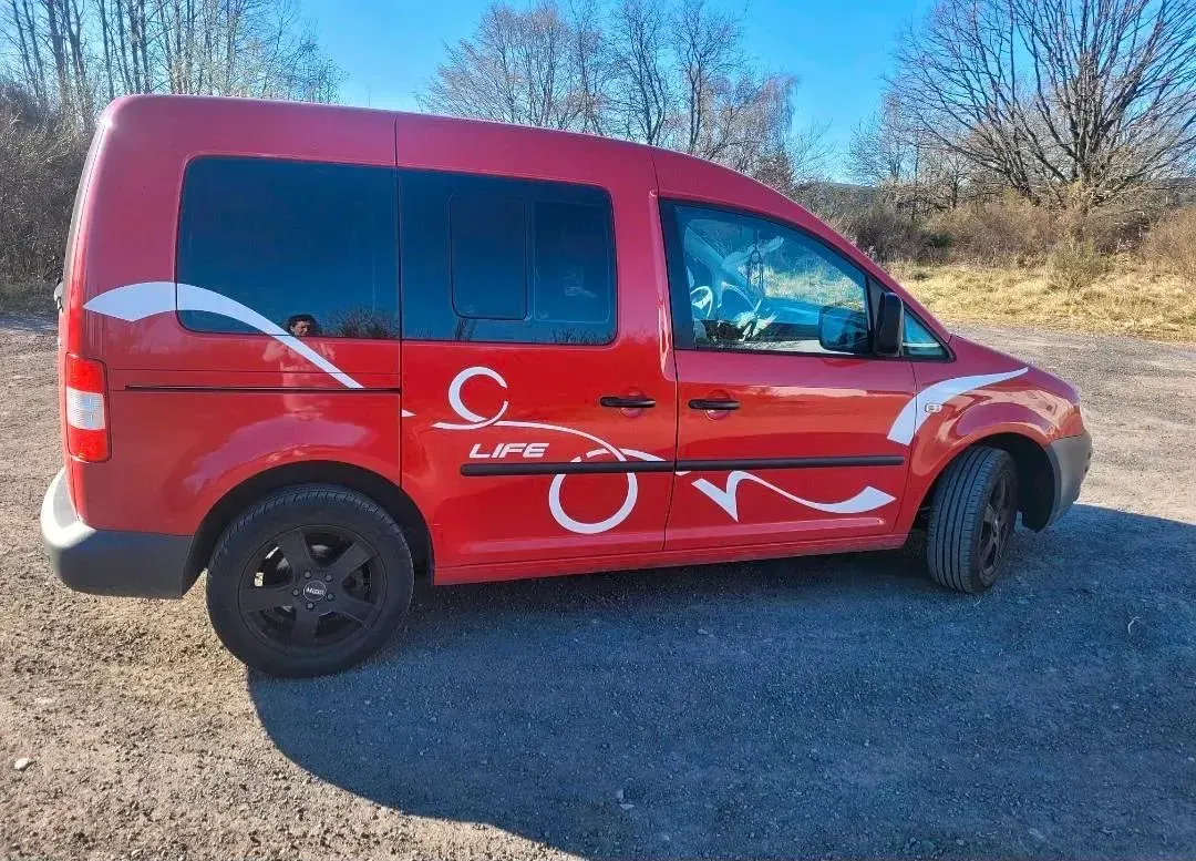 Occasion VW Caddy Life 102 ch (75 kW) 2009 Rouge Monospace