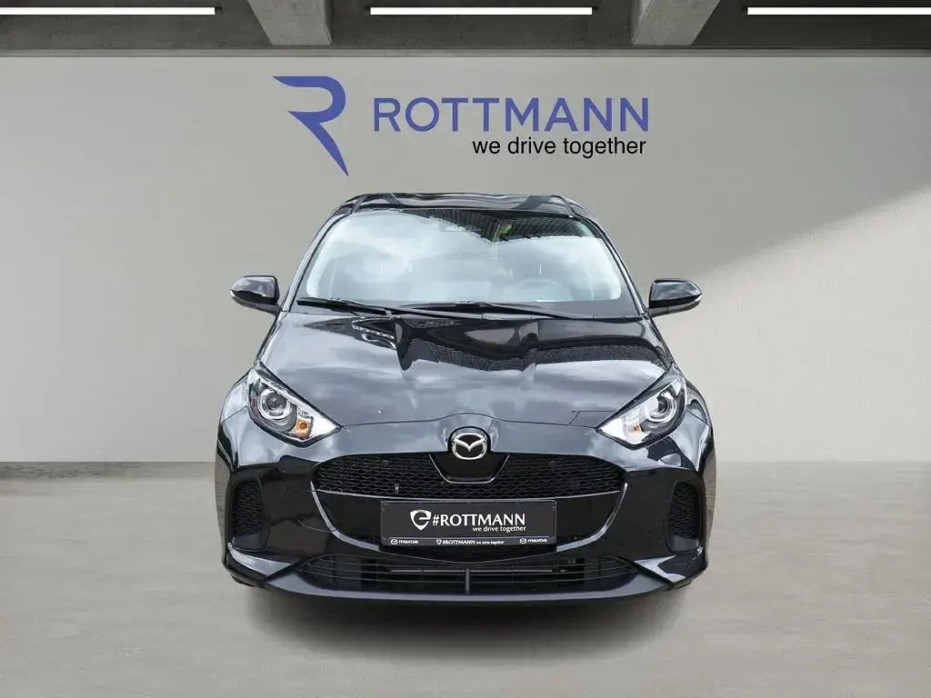 Nowe Mazda 2 Exclusive-Line 116 KM (85 kW) 2025 Czarny Sedan/Limuzyna
