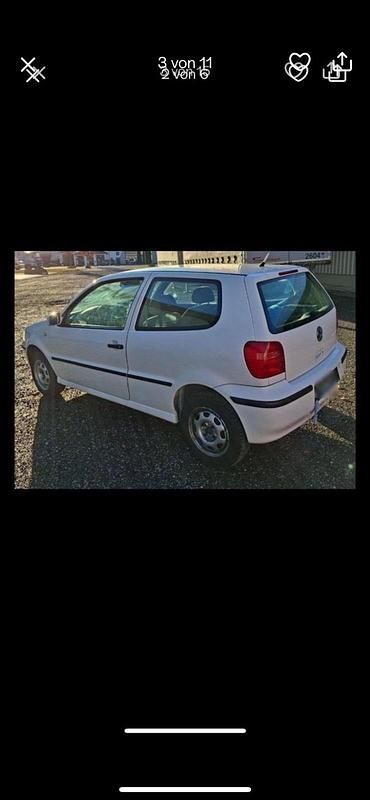 Gebraucht VW Polo 60 PS (44 kW) 2001 Weiß Limousine