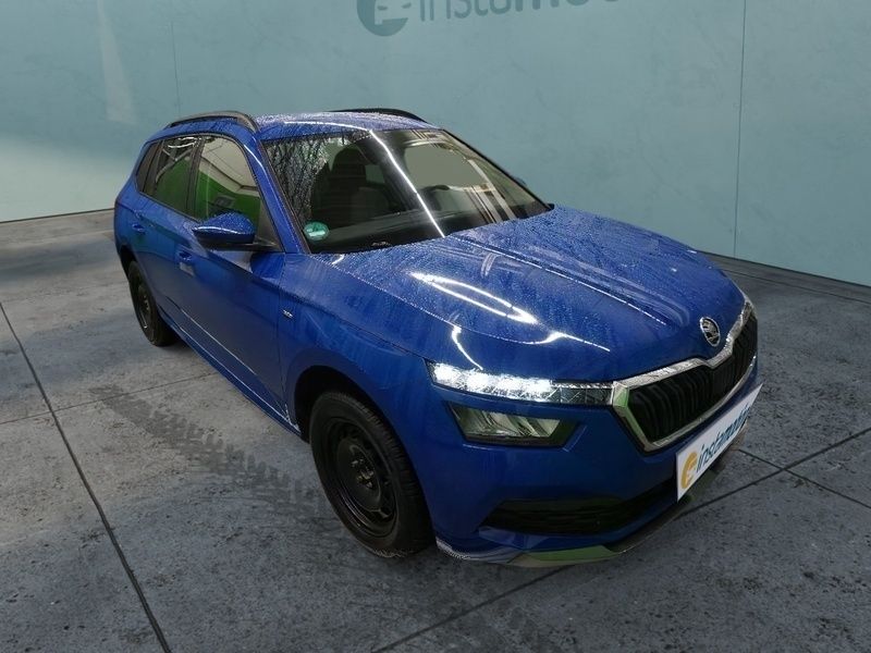Blau Gebraucht 2021 Skoda Kamiq Clever SUV | 21.959 € (Fairer Preis) - Bild 1/4