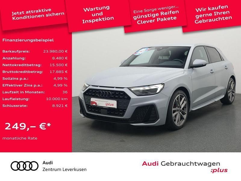 Grau Gebraucht 2021 Audi A1 Sportback S-Line Kleinwagen | 23.980 € (Guter Preis) - Bild 1/4