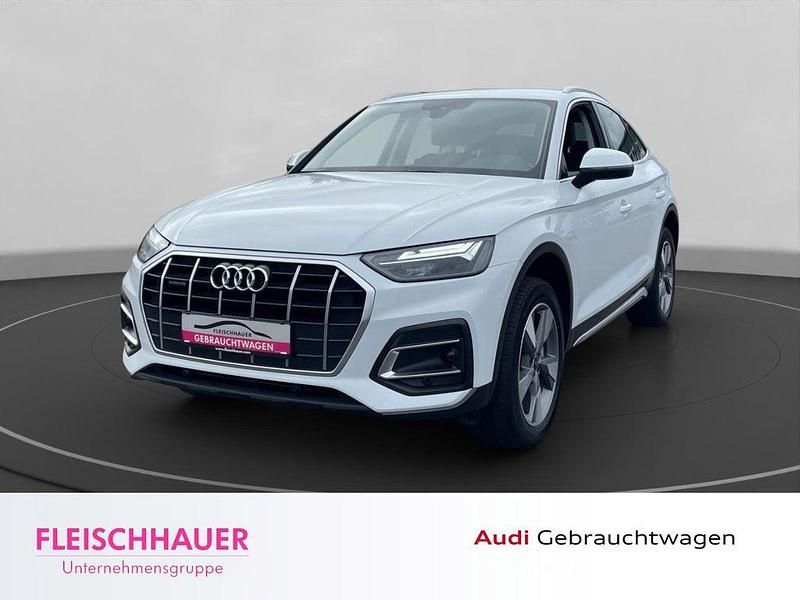 Weiß Gebraucht 2021 Audi Q5 Sportback Advanced SUV | 37.890 € (Etwas zu teuer) - Bild 1/4