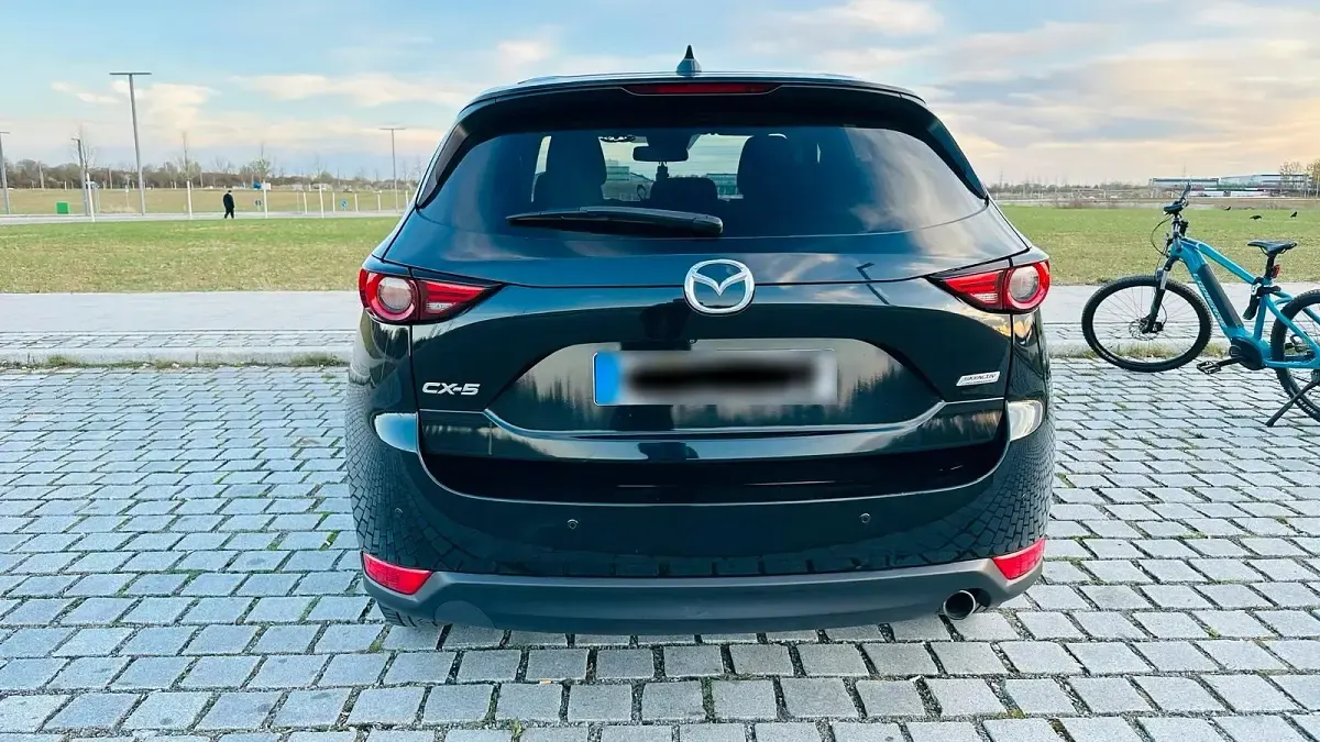 Gebraucht Mazda CX-5 150 PS (110 kW) 2018 Schwarz SUV