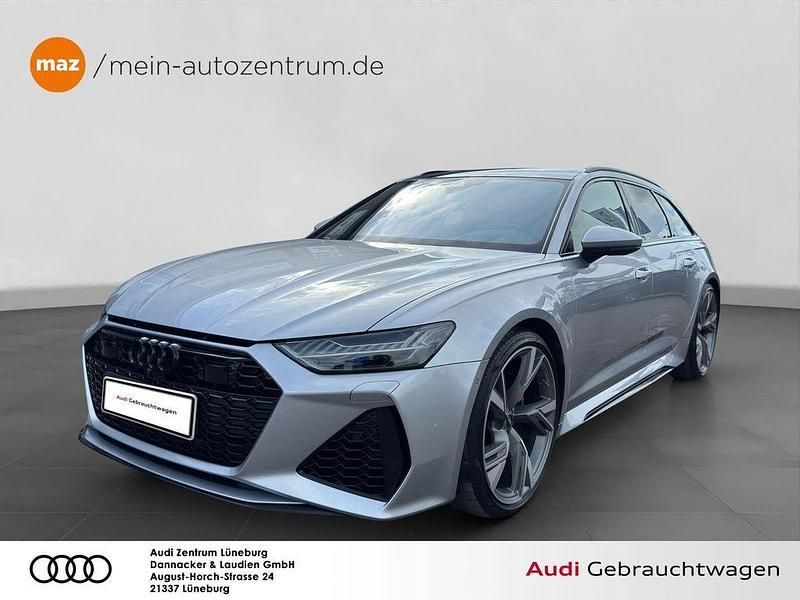 Florettsilber metallic Gebraucht 2021 Audi RS6 Ambiente Kombi | 84.980 € (Superpreis) - Bild 1/4