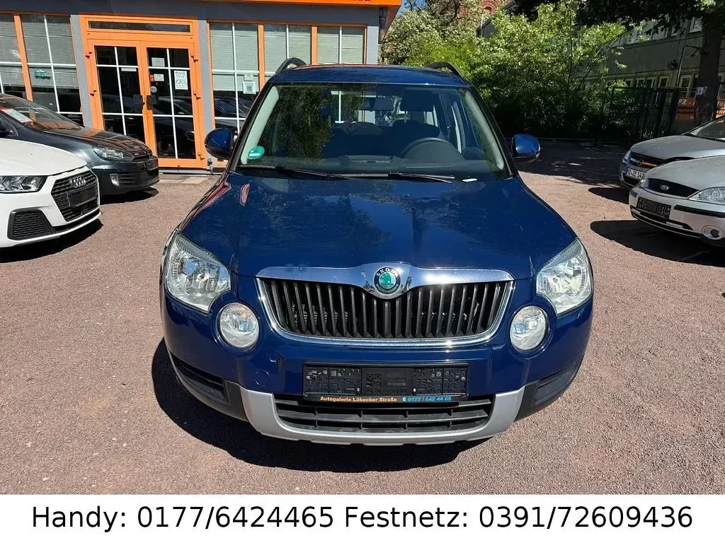 Używany Skoda Yeti 122 KM (89 kW) 2013 Niebieski SUV