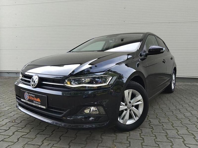 Gebraucht VW Polo Comfortline 95 PS (69 kW) 2020 Schwarz Limousine