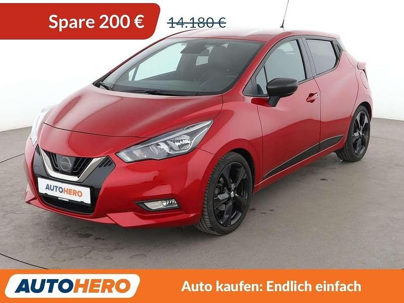 Passion red Gebraucht 2019 Nissan Micra Kleinwagen | 13.980 € (Fairer Preis) - Bild 1/3