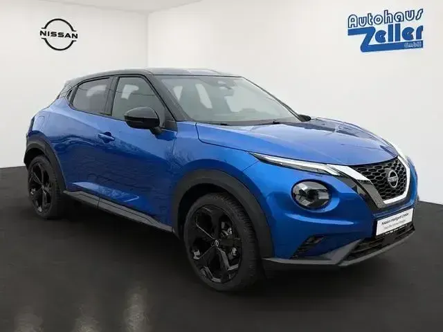 Second-hand Nissan Juke Tekna 114 CP (83 kW) 2025 Albastru SUV