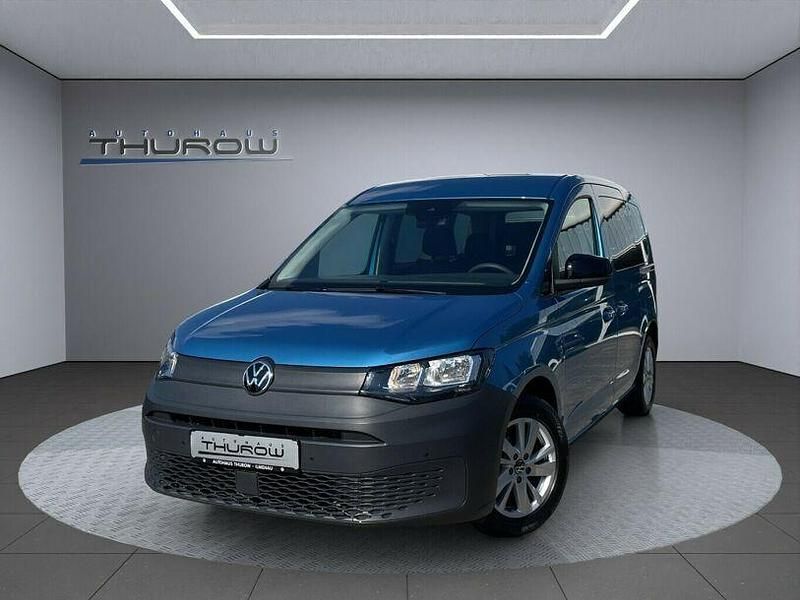 Gebraucht VW Caddy Basis 149 PS (109 kW) 2021 Blau Van / Kleinbus