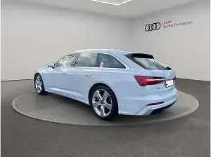 Gebraucht Audi S6 Comfort 344 PS (253 kW) 2024 Weiß (gletscherweiß metallic) Kombi