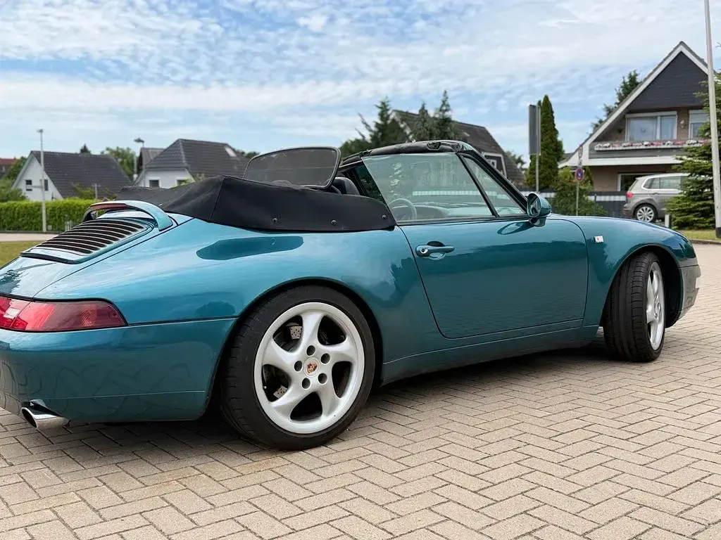 Gebraucht Porsche 993 286 PS (210 kW) 1996 Grün Cabrio
