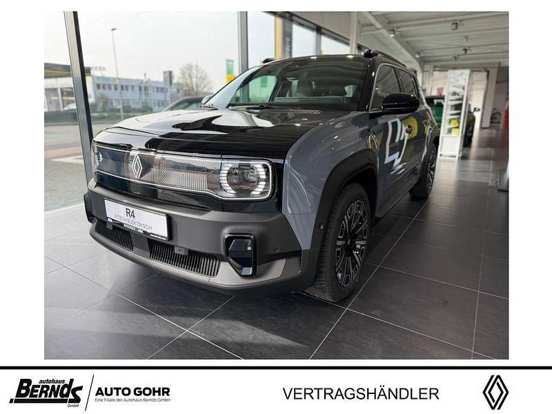 Neu Renault R4 Iconic 110 kW (150 PS) 2025 Schiefergrau, schwarzes dach (metallic) Limousine