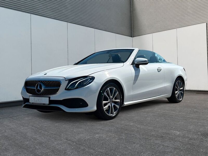 Weiß Gebraucht 2017 Mercedes E200 Cabrio | 32.980 € (Fairer Preis) - Bild 1/4