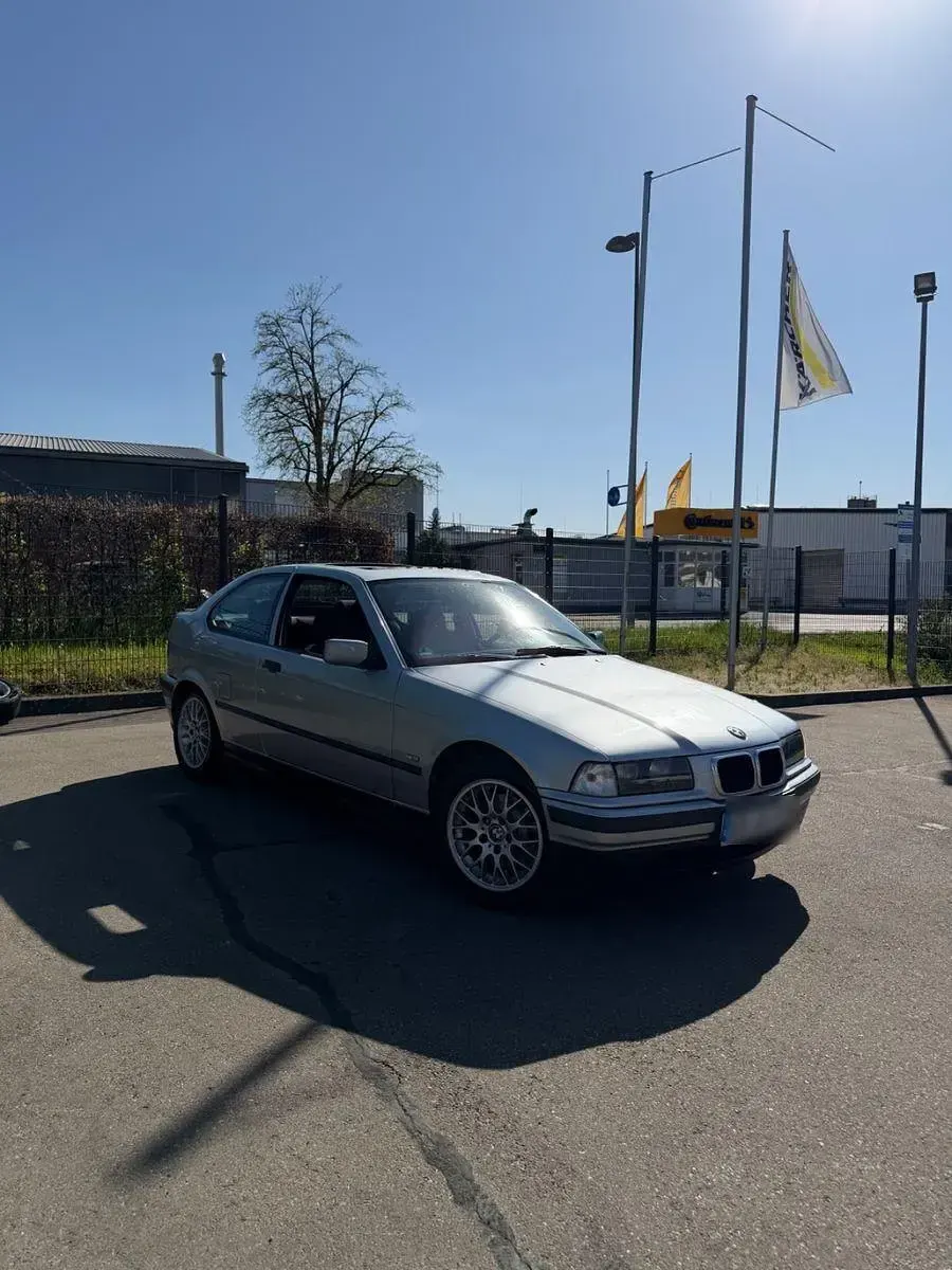 Usata BMW 316 102 CV (75 kW) 1997 Argento Coupé