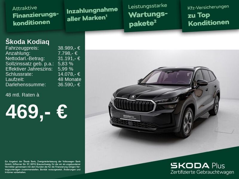 Blackmagic perleffekt Gebraucht 2024 Skoda Kodiaq Selection SUV | 40.890 € (Fairer Preis) - Bild 1/4