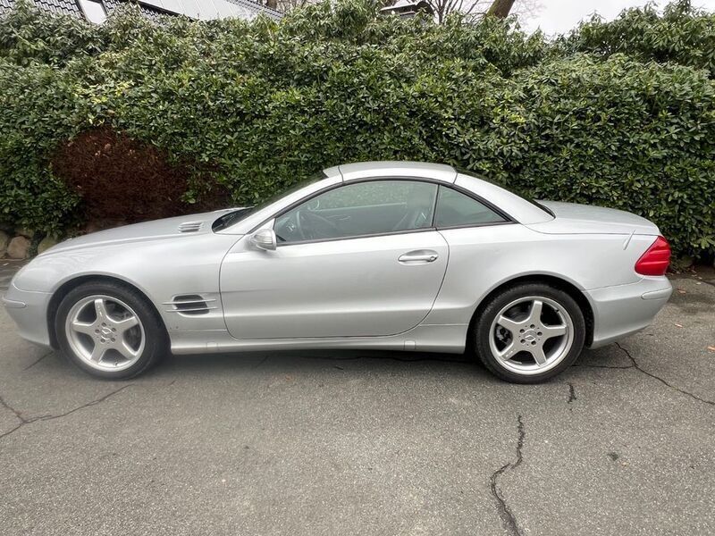 Silber Gebraucht 2005 Mercedes SL350 Cabrio | 22.500 € (Fairer Preis) - Bild 1/4