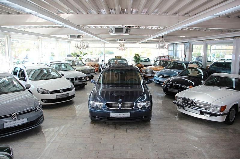 Gebraucht BMW 745 333 PS (244 kW) 2001 Blau Limousine