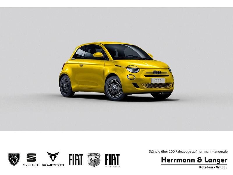 Gelb Neu 2025 Fiat 500 Limousine | 20.999 € (Teuer) - Bild 1/4